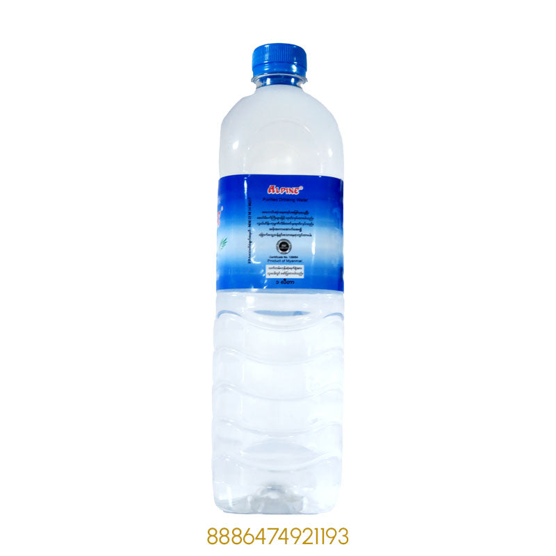 ALPINE PURIFIED DRINKING WATER 1Lx1Pcs