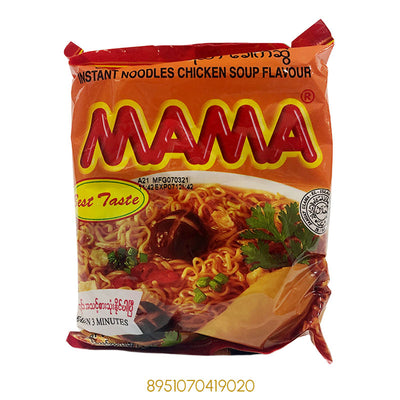MAMA INSTANT NOODLES CHICKEN SOUP FLAVOUR 55Gx1Pcs