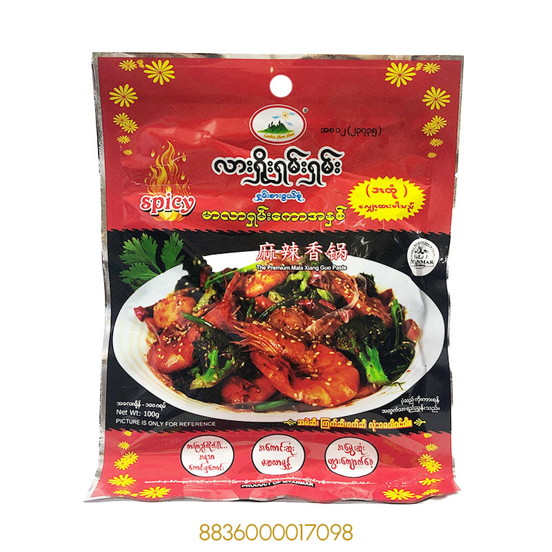 LASHIO SHAN SHAN SPICY MALA XIANG GUO SAUCE 100Gx1Pcs