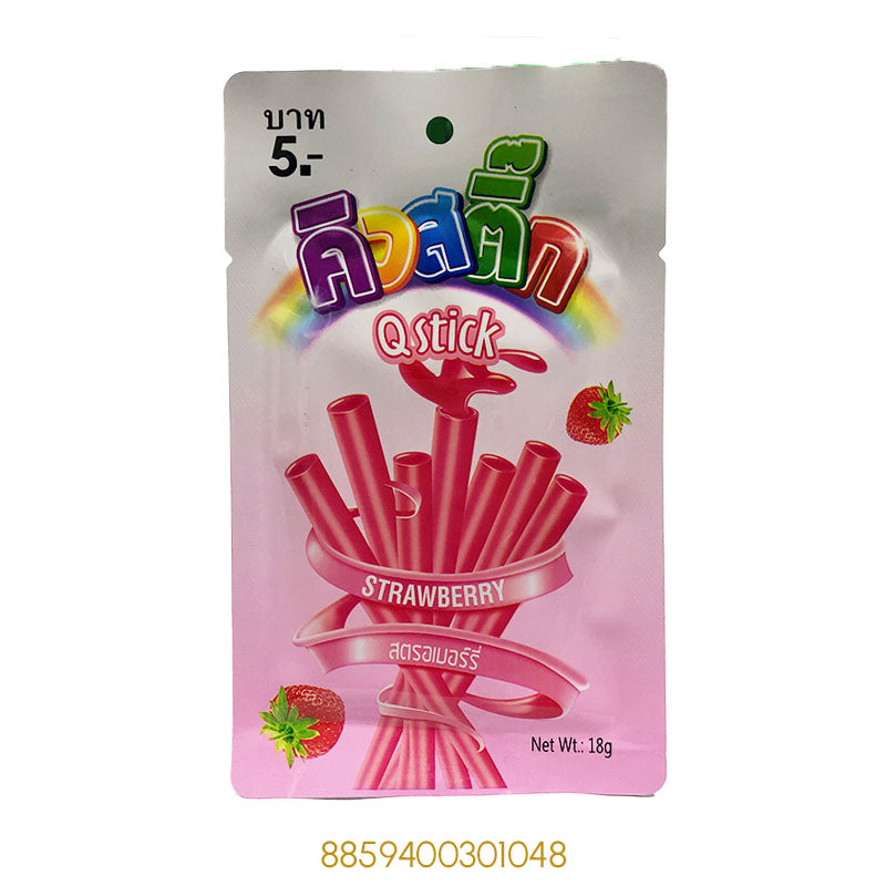 Q STICK GRAPE+STRAWBERRY+COLA FLAVOUREDx1Pcs