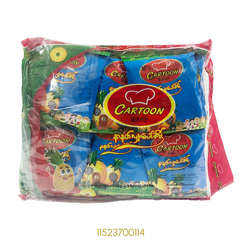 CARTOON BAKERY PINEAPPLE 240Gx1Pk