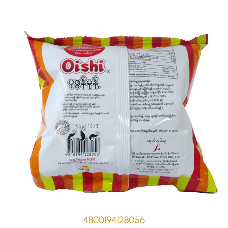 OISHI PRAWN CRACKERS 32gx1Pcs