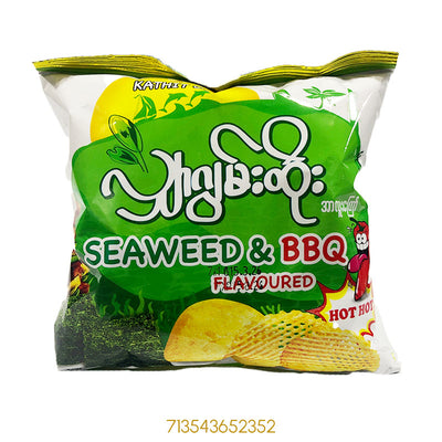 SHAR GYOON HTOE SEAWEED & BBQ FLAVOUR 54Gx1Pcs