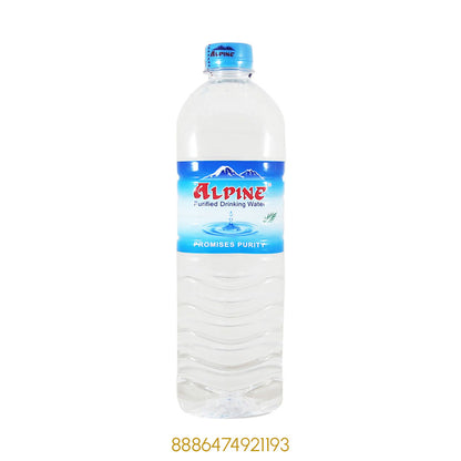 ALPINE PURIFIED DRINKING WATER 1Lx1Pcs