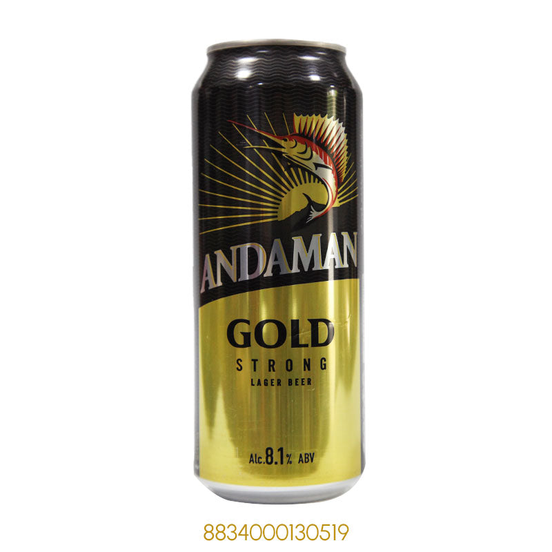 ANDAMAN GOLD STRONG LAGER BEER x1Pcs