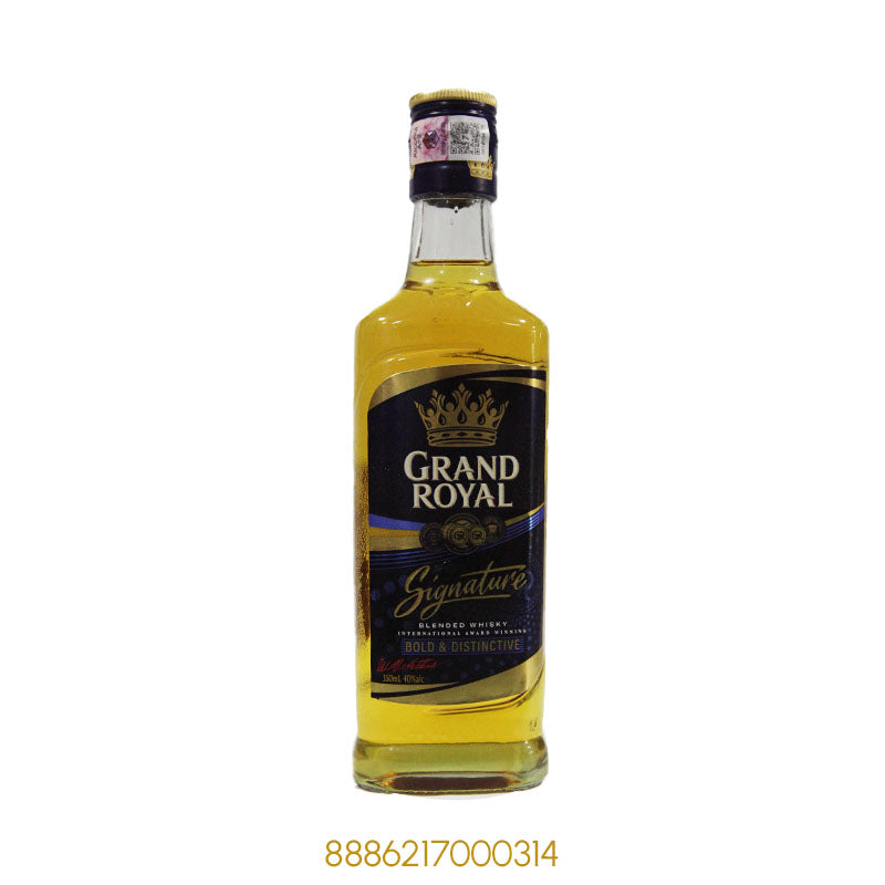 GRAND ROYAL SIGNATURE BOLD AND DISTINCTIVE 40% ALC 350MLx1Pcs