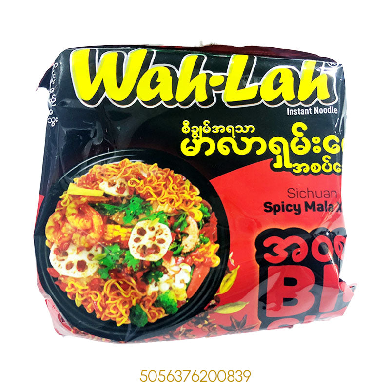 WAH-LAH SICHUAN FLAVOURED SPICY MALAXIANG GUO BIG SIZE 85Gx1Pcs