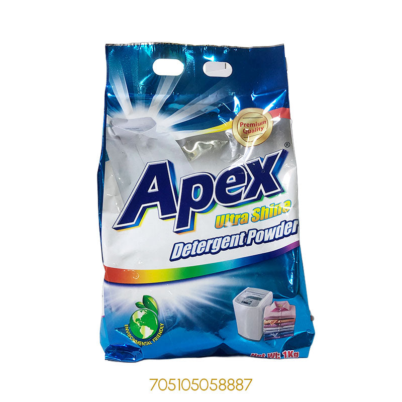 APEX ANTI-MALODOROUS DETERGENT POWDER TOUCH RELEASE LONG LASTING FRAGRANCE 1KGx1Pcs
