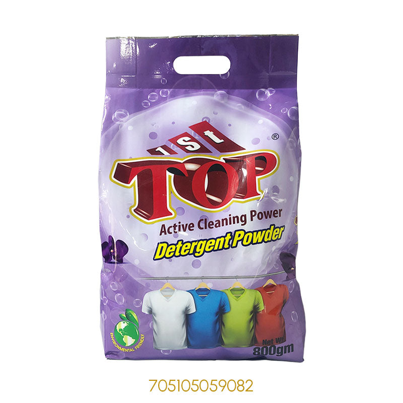 TOP ACTIVE CLEANING POWER DETERGENT POWDER 800GMx1Pcs