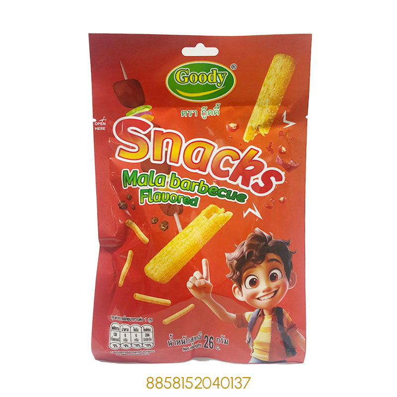GOODY SNACKS MALA BBQ FLAVOURED 26Gx1Pcs
