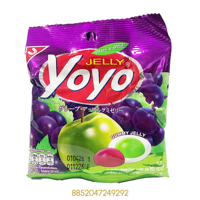 YOYO JELLY GRAPE AND APPLE 15Gx1Pcs